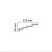 DP 375/18 плинтус DECOMASTER-1 (65х158х2400мм) (DP-5375) в г. Екатеринбург