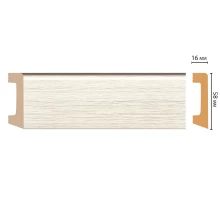 D234-70 ШК/15 Плинтус напольн.DECOMASTER(58*16*2400 мм)