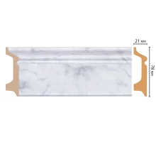 D122-79 ШК/16 Плинтус напольн.DECOMASTER(78*21*2400 мм)