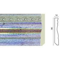 Плинтус напольный широкий 53-32