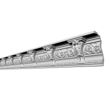 Потолочный плинтус с рисунком ДП 32/170