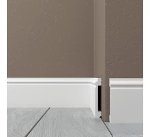 Плинтус напольный из ударопрочного полимера H 80