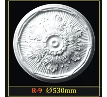 Розетка потолочная из полистирола R9
