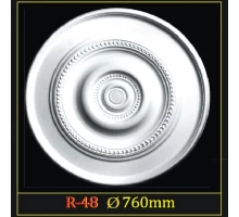 Розетка потолочная из полистирола R48