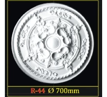 Розетка потолочная из полистирола R44