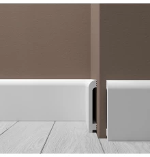 Плинтус напольный из ударопрочного полимера Н3 в г. Екатеринбург