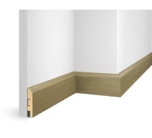 Плинтус 80x16x2400 мм, дуб Прованс, иск. шпон, EP07