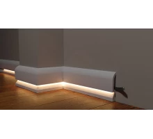 Плинтус DD700 напольный под подсветку 