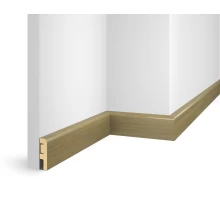 Плинтус 60x16x2400 мм, дуб Прованс, иск. шпон, EP02