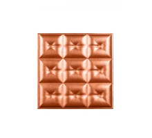 Мягкая стеновая панель из экокожи Boss 400х400 мм - Bronze в г. Екатеринбург