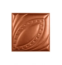 Мягкая стеновая панель из экокожи Petal 400х400 мм - Bronze в г. Екатеринбург