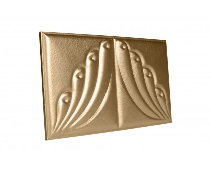 Мягкая стеновая панель Angel 300х600 мм - Gold
