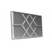 Мягкая стеновая панель Road 300х600 мм - Silver