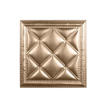 Мягкая стеновая панель  из экокожи Classic 400х400 мм - Gold в г. Екатеринбург