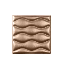 Мягкая стеновая панель из экокожи Wave - Champagne в г. Екатеринбург