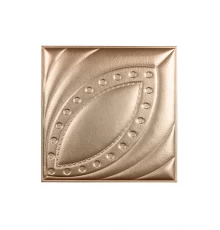 Мягкая стеновая панель из экокожи Petal 400х400 мм - Gold в г. Екатеринбург