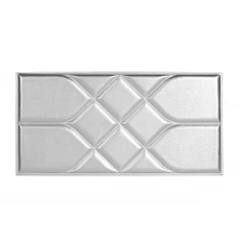 Мягкая стеновая панель Road 300х600 мм - Silver в г. Екатеринбург