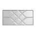 Мягкая стеновая панель Road 300х600 мм - Silver