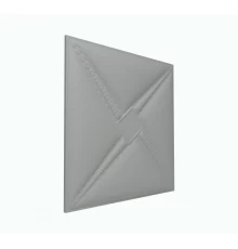 Мягкая стеновая панель из экокожи Stella 400х400 мм - Gray в г. Екатеринбург