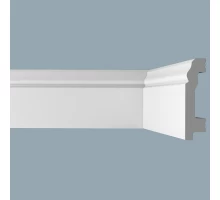 Плинтус напольный из ударопрочного полимера П1 60-15