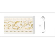 Молдинг широкий золотистый150-115G(FM) золотистый