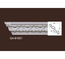 Карниз из полиуретана гладкий 81057