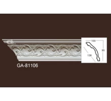 Карниз из полиуретана гладкий 81106