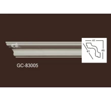 Карниз из полиуретана гладкий 83005