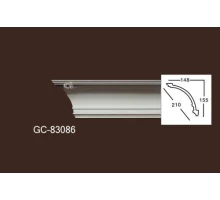 Карниз из полиуретана гладкий 83086