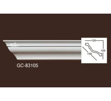 Карниз из полиуретана гладкий 83105