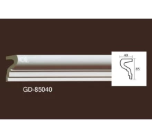 Молдинг без орнамента 85040