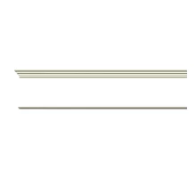 Молдинг с гладким профилем M231 (2,40 м) (Harmony)