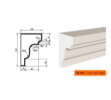 Подоконник ПВ-155/1 (ПС-106)