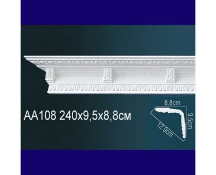 потолочный плинтус с орнаментом AA108 в г. Екатеринбург