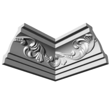 Уголки к потолочному плинтусу GP15