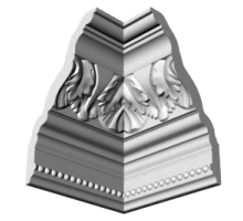 Уголки к потолочному плинтусу GP6