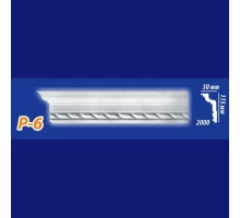 Плинтус потолочный инжекционный KenoРol Р6