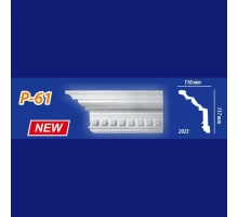 Плинтус потолочный Р61