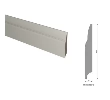 Плинтус напольный PN 130 из МДФ