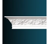 потолочный плинтус с орнаментом Гибкий AA014F