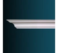 Плинтус потолочный без орнамента Гибкий AB114F