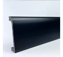 Плинтус напольный ПЛ 16 80-19 Черный антрацит