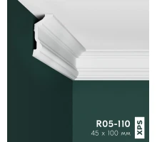 Плинтус потолочный ПраймДекор R05-110 135/65