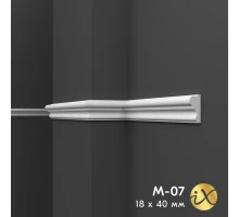 Ударопрочный молдинг ПраймДекор iX M07 40/18