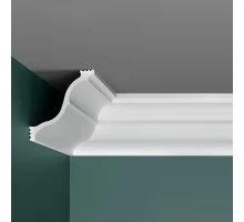 Плинтус потолочный ПраймДекор S-130 90/90