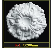 Розетка потолочная из полистирола R1