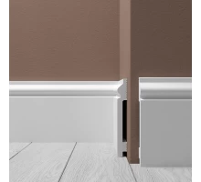 Плинтус напольный из ударопрочного полимера Н5