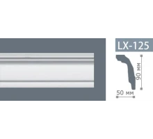 Плинтус потолочный NMC LX-125