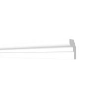 DD34 Карниз потолочный из ударопрочного полимера   