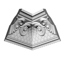 GP26 уголки к потолочному плинтусу